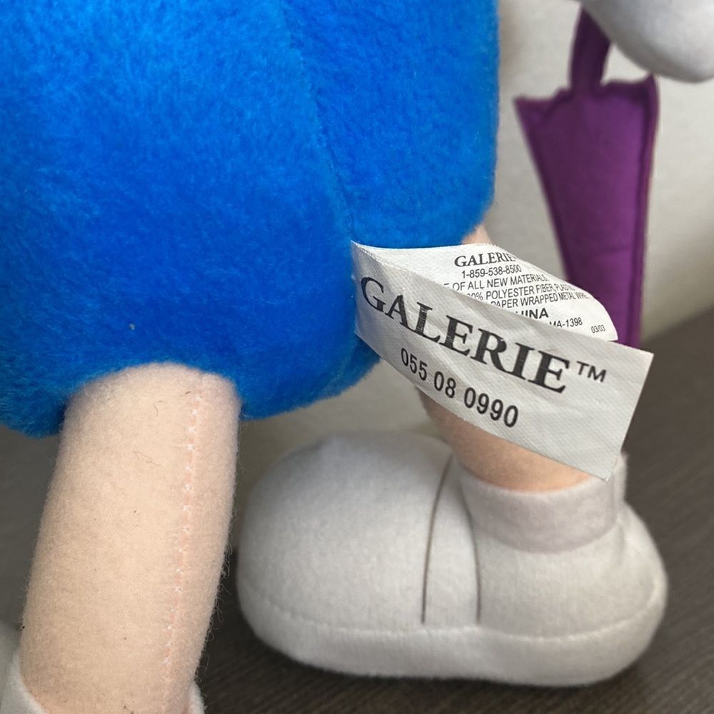 Blue M & M Character Plush - Picture 4 of 6